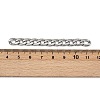 Tarnish Resistant Men's Jewelry Making 304 Stainless Steel Cuban Link Chains CHS-A003M-1.8NK-3