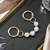 2Pcs Zinc Alloy Spring Gate Rings Bag Extension Chains AJEW-BA00141-4