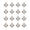 Beadthoven Tibetan Style Chandelier Component Links TIBE-BT0001-05AS-NF-10