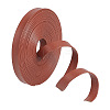 5M Flat PU Imitation Leather Cord LC-WH0009-07B-1