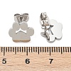 Tarnish Resistant 304 Stainless Steel Stud Earrings EJEW-E254-01P-2