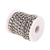 304 Stainless Steel Cuban Link Chains CHS-CJ0001-27A-4