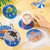 5D DIY Diamond Painting Cup Mat Kits DIY-TAC0021-09C-58