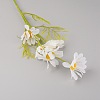 Silk Flower with Plastic Artificial Flower AJEW-WH0183-33-2