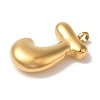 Ion Plating(IP) 304 Stainless Steel Pendants STAS-M017-08G-10-2