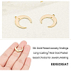 Brass Pendants KK-BC0005-16G-2