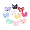 UV Plating Opaque Acrylic Beads SACR-T018-10M-1