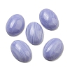 Synthetic Blue Lace Agate Cabochons G-C115-01A-03-1