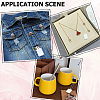 600Pcs Paper Blank Price Tags with Cord DIY-CY0002-29A-5