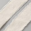 Cotton Frayed Ribbons OCOR-WH0036-46B-2