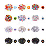 1200Pcs 12 Style Opaque Acrylic Beads MACR-PJ0001-04-2