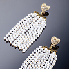 120Pcs 2 Colors Tibetan Style Alloy Chandelier Components Links FIND-GO0003-39-6