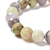 Natural African Opal Beaded Stretch Bracelets BJEW-K233-01B-01-3