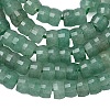Natural Green Aventurine Heishi Beads Strands G-A299-A01-01-5