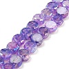 Imitation Jade Glass Beads Strands GLAA-P058-05A-04-1