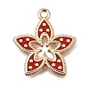 Alloy with Enamel Pendants AL-CBA2F44-01G-02-1