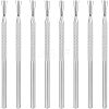 8Pcs Stainless Steel Clay Pottery Sculpture Feather Wire Texture Tool DIY-UN0003-25-1