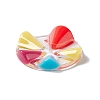 Transparent Resin Pendants LS-RESI-E029-03A-3