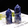 Point Tower Natural Sodalite Home Display Decoration PW-WG54681-04-3