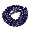 Opaque Solid Color Glass Beads Strands LS-GLAA-N071-01A-C09-2