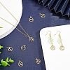 SUPERFINDINGS 12Pcs 12 Style Brass Charms KK-FH0004-40-5