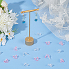 60Pcs 2 Colors Eco-friendly Plastic Clip-on Earring Findings KY-AR0001-46-4