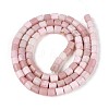 Natural Pink Opal Beads Strands G-T141-85B-02-2