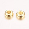 Real 18K Gold Plated Brass Spacer Beads LS-KK-E702-14G-NF-1