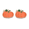 Thanksgiving Day Theme Alloy Enamel Pendants ENAM-T020-52G-01-1