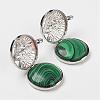 Natural & Synthetic Gemstone Pendants G-G910-C-3