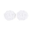 Flower Opaque Resin Cabochons CRES-T025-28C-02-3