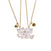 Alloy with Enamel Pendant Necklaces PW-WG800FB-01-5