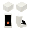 Paper Brooch/Badge Storage Boxes CON-WH0107-41A-1
