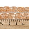 Transparent Crackle Glass Beads Strands GLAA-NH0001-04B-4