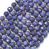 Natural Dyed Jade Beads Strands G-K389-E30-01-1