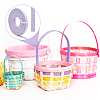 20M Handmade Woven Paper Rattan OCOR-WH0101-34E-5