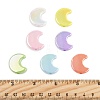 40Pcs UV Plating Opaque Acrylic Beads OACR-FS0002-29-5