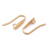 304 Stainless Steel Earring Hooks X-STAS-B065-05G-2