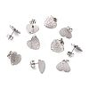 Non-Tarnish 304 Stainless Steel Stud Earring Findings STAS-I183-06B-P-1