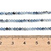 Natural Devil Blue Aquamarine Beads Strands GG-CBA77FB-B06-2mm-4