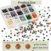 750Pcs 15 Styles Natural & Synthetic Gemstone Beads Set G-NB0003-86-3