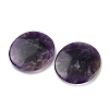 Natural Amethyst Cabochons G-A258-01E-4