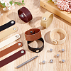 DIY Number Letter Pattern Cord Bracelet Making Kits DIY-PH0009-04-4