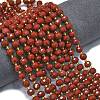 Natural Red Jasper Beads Strands G-K389-E76-01-2