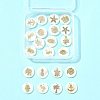 22Pcs 11 Styles Natural Freshwater Shell Pendants SHEL-FS0001-14-7