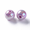 Opaque Acrylic Beads X-MACR-S370-D12mm-A03-2
