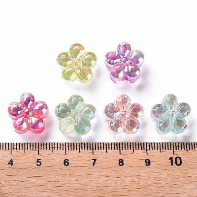 Transparent Acrylic Beads X-TACR-S154-34C-1