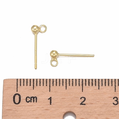 925 Sterling Silver Ear Stud Findings STER-K167-042A-G-1