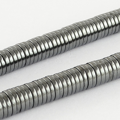 Grade A Non-magnetic Synthetic Hematite Beads Strands X-G-R211-07-1