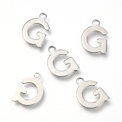 Non-Tarnish 201 Stainless Steel Charms X-STAS-C021-06P-G-1